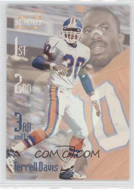 1996 Pinnacle Summit - 3rd and Long - Mirage #18 - Terrell Davis /600