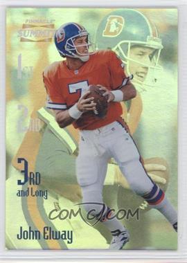 1996 Pinnacle Summit - 3rd and Long - Promos #13 - John Elway /2000