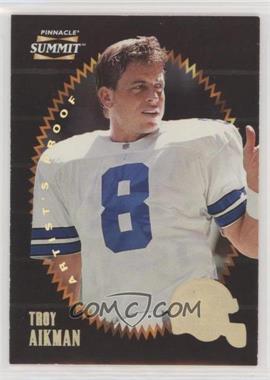 1996 Pinnacle Summit - [Base] - Artist's Proof #1 - Troy Aikman