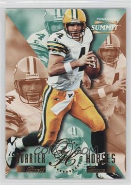 1996 Pinnacle Summit - [Base] #192 - Quarter Horses - Brett Favre