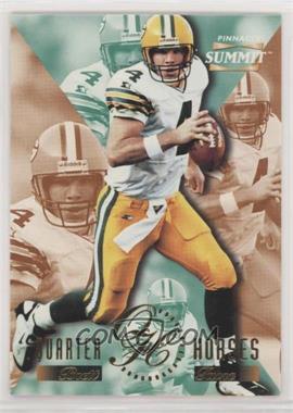 1996 Pinnacle Summit - [Base] #192 - Quarter Horses - Brett Favre