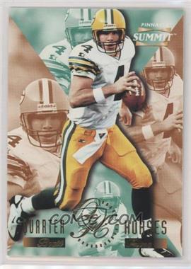 1996 Pinnacle Summit - [Base] #192 - Quarter Horses - Brett Favre