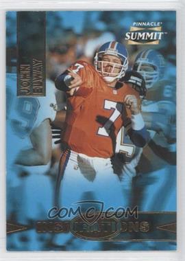 1996 Pinnacle Summit - Inspirations #10 - John Elway /8000