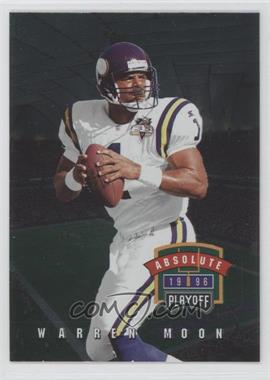 1996 Playoff Absolute - [Base] #004 - Warren Moon