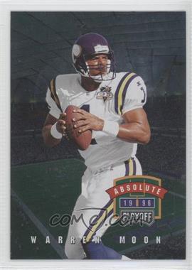 1996 Playoff Absolute - [Base] #004 - Warren Moon