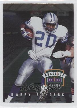 1996 Playoff Absolute - [Base] #104 - Barry Sanders