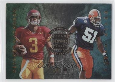 1996 Playoff Absolute - Quad Series #31 - Simeon Rice, Jonathan Ogden, Keyshawn Johnson, Kevin Hardy