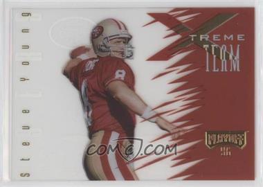 1996 Playoff Absolute - Xtreme Team #XT10 - Steve Young