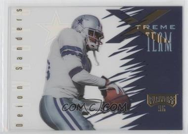 1996 Playoff Absolute - Xtreme Team #XT11 - Deion Sanders