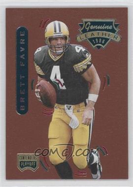 1996 Playoff Contenders Leather - [Base] - Accents #1 - Brett Favre