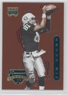 1996 Playoff Contenders Leather - [Base] - Accents #54 - Tim Brown