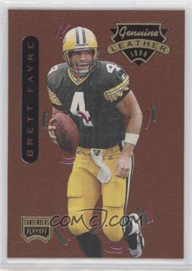 1996 Playoff Contenders Leather - [Base] #1 - Brett Favre