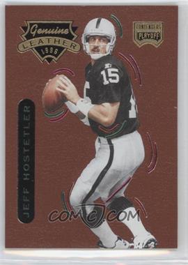 1996 Playoff Contenders Leather - [Base] #15 - Jeff Hostetler