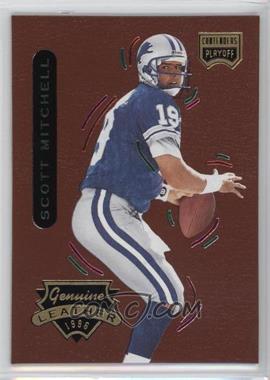 1996 Playoff Contenders Leather - [Base] #16 - Scott Mitchell