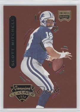 1996 Playoff Contenders Leather - [Base] #16 - Scott Mitchell