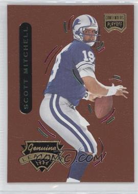 1996 Playoff Contenders Leather - [Base] #16 - Scott Mitchell