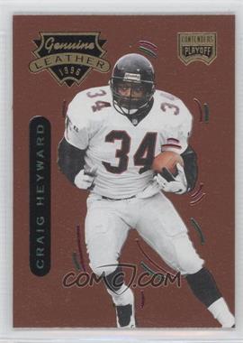 1996 Playoff Contenders Leather - [Base] #19 - Craig Heyward