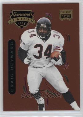 1996 Playoff Contenders Leather - [Base] #19 - Craig Heyward