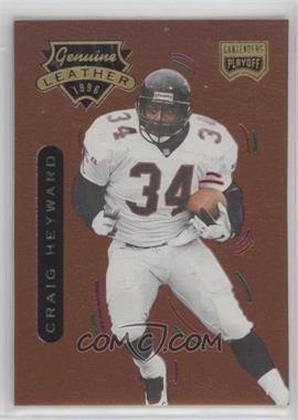 1996 Playoff Contenders Leather - [Base] #19 - Craig Heyward