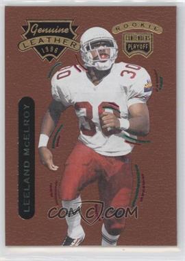 1996 Playoff Contenders Leather - [Base] #30 - Leeland McElroy