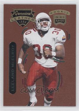 1996 Playoff Contenders Leather - [Base] #30 - Leeland McElroy