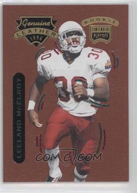 1996 Playoff Contenders Leather - [Base] #30 - Leeland McElroy