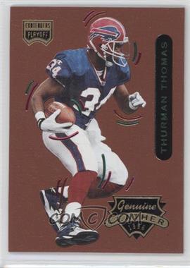 1996 Playoff Contenders Leather - [Base] #35 - Thurman Thomas