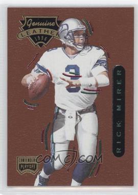 1996 Playoff Contenders Leather - [Base] #39 - Rick Mirer