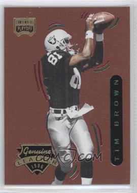 1996 Playoff Contenders Leather - [Base] #54 - Tim Brown