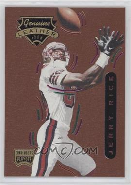 1996 Playoff Contenders Leather - [Base] #57 - Jerry Rice