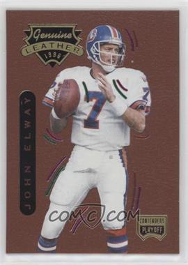 1996 Playoff Contenders Leather - [Base] #7 - John Elway