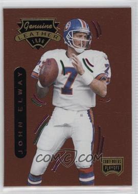 1996 Playoff Contenders Leather - [Base] #7 - John Elway