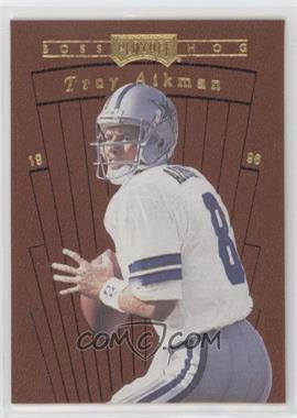 1996 Playoff Contenders Leather - Boss Hog #12 - Troy Aikman