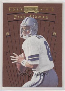 1996 Playoff Contenders Leather - Boss Hog #12 - Troy Aikman