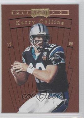 1996 Playoff Contenders Leather - Boss Hog #9 - Kerry Collins