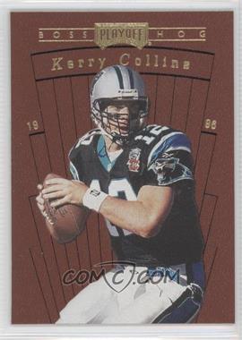 1996 Playoff Contenders Leather - Boss Hog #9 - Kerry Collins