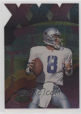 1996 Playoff Illusions - [Base] - 3XI Spectralusion Dominion #1 - Troy Aikman