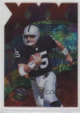 1996 Playoff Illusions - [Base] - 3XI Spectralusion Dominion #63 - Jeff Hostetler [Noted]