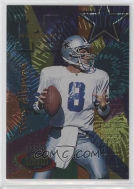 1996 Playoff Illusions - [Base] - Spectralusion Dominion #1 - Troy Aikman [EX to NM]