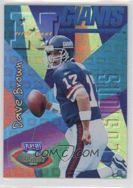 1996 Playoff Illusions - [Base] - Spectralusion Elite #22 - Dave Brown