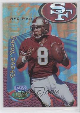 1996 Playoff Illusions - [Base] - Spectralusion Elite #28 - Steve Young