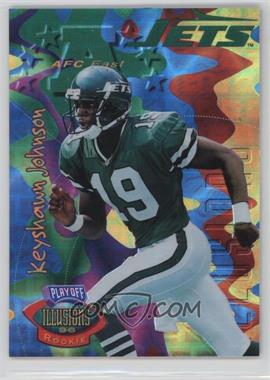 1996 Playoff Illusions - [Base] - Spectralusion Elite #89 - Keyshawn Johnson