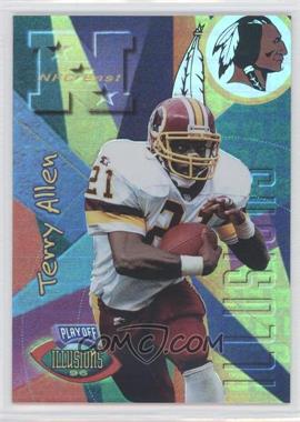 1996 Playoff Illusions - [Base] - Spectralusion Elite #93 - Terry Allen