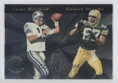 1996 Playoff Illusions - Optical Illusions #11 - Scott Mitchell, Robert Brooks