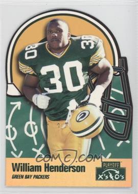 1996 Playoff Prime - X's & O's #54 - William Henderson