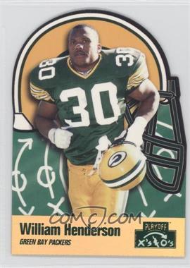 1996 Playoff Prime - X's & O's #54 - William Henderson