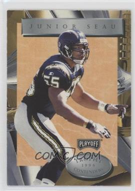 1996 Playoff Trophy Contenders - [Base] #55 - Junior Seau