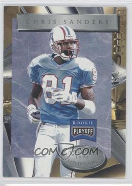 1996 Playoff Trophy Contenders - [Base] #68 - Chris Sanders