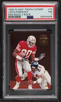 Jerry Rice, Robert Brooks [PSA 7 NM]