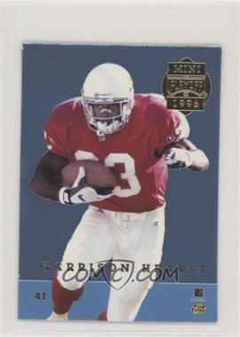 1996 Playoff Trophy Contenders - Mini Back-to-Backs #41 - Frank Sanders, Garrison Hearst [EX to NM]
